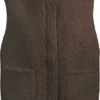 Marcez - Zipper Teddy Gilet Brown - Bruin Teddy Gilet