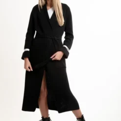 Merkloos Lang Vest Met Riem - Zwarte Lang Vest SOFT TOUCH - Maat M/L 6 Merkloos Lang Vest Met Riem - Zwarte Lang Vest SOFT TOUCH - Maat M/L -Dameskleding Verkoop 550x825 556