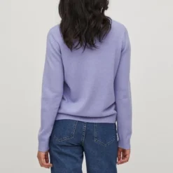 VILA VIRIL Ronde Hals L/S KNIT TOP - NOOS Dames Trui - Maat M -Dameskleding Verkoop 550x825 634