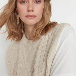 Trendyol Vrouwen Standaard Basis Sweatervest -Dameskleding Verkoop 550x825 69