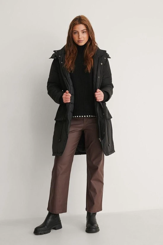 Na-kd Dames Parkas - Maat EU 38 3 Na-kd Dames Parkas - Maat EU 38 - Afbeelding 3