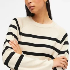 Object Ester Ls Knit Top Truien & Vesten - Beige 17 Object Ester Ls Knit Top Truien & Vesten - Beige -Dameskleding Verkoop 550x826 13