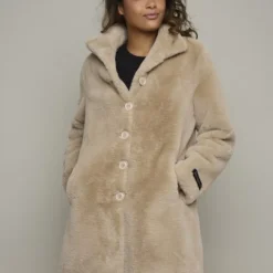 RINO & PELLE Rino&Pelle Nonna Jas Beige - 38