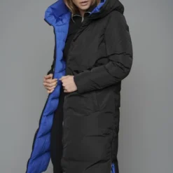 RINO & PELLE Rino&Pelle Keila Dames Jas Blauw Zwart - 44 -Dameskleding Verkoop 550x826 6