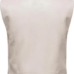 Only Vest Onlvera Faux Leather Waistcoat Otw 15239240 Moonbeam Dames Maat - S -Dameskleding Verkoop 550x827 6