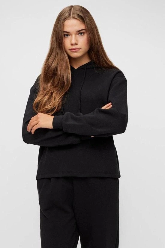 PIECES PCCHILLI LS HOODIE BC Dames Trui - Maat L 4 PIECES PCCHILLI LS HOODIE BC Dames Trui - Maat L - Afbeelding 4