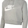 Nike Sportswear Essentialential Fleece Gx Crop Hdy Dames Trui - Maat M