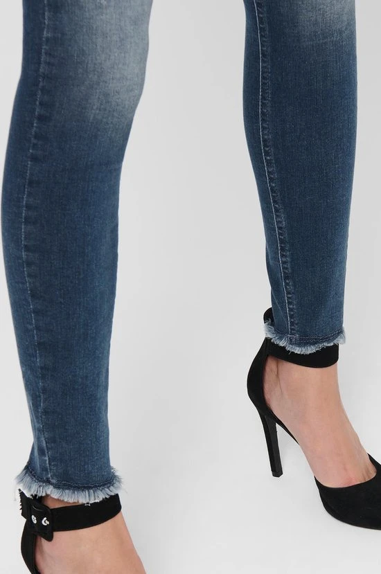 Only ONLBLUSH LIFE MID SK ANK RW REA422 NOOS Special Blue Grey Denim Dames Jeans - Maat L X L30 5 Only ONLBLUSH LIFE MID SK ANK RW REA422 NOOS Special Blue Grey Denim Dames Jeans - Maat L X L30 - Afbeelding 5