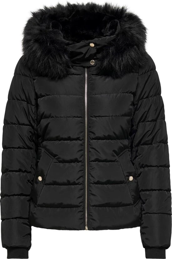 ONLY ONLCAMILLA QUILTED FURHOOD JACKET CC OTW Dames Jas - Maat L 1 ONLY ONLCAMILLA QUILTED FURHOOD JACKET CC OTW Dames Jas - Maat L