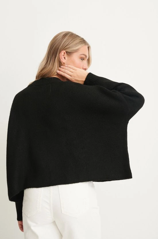 Na-kd Wide Knitted Dames Trui - Maat Small 2 Na-kd Wide Knitted Dames Trui - Maat Small - Afbeelding 2