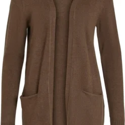 Vila Dames Vest - Bruin - Maat XS