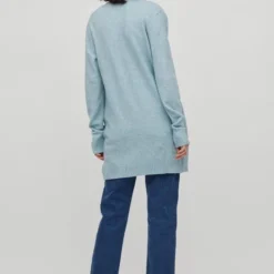 Vila Dames Vest - Lichtblauw - Maat L -Dameskleding Verkoop 550x834