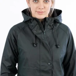 Ralka Regenjas Dames - Mizzle - Donkergroen - Maat 38 -Dameskleding Verkoop 550x836